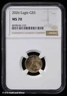 2026 $5 1/10 oz American Gold Eagle NGC MS 70 | Uncirculated UNC BU