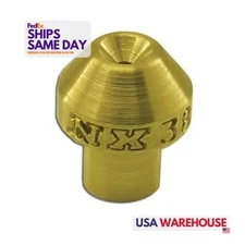 Nitrous Express 17042, One Natural Brass Replacement Jet Performance Racing Part