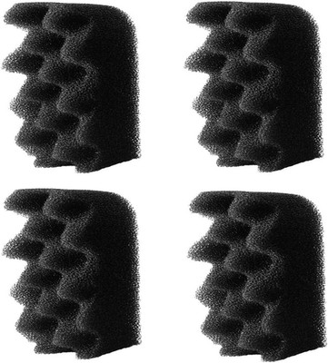 Aquarium Filter Foam Replacement - 4-Pack, Black - Compatible with Fluval 304/30