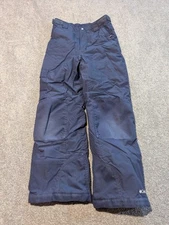 Columbia Snow Pants Youth Medium Blue Bugaboo Omni Heat Ski Snowboard Outgrown 