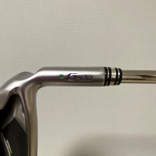 G430 7 Iron Green Dot Genuine Steel Shaft Flex S - Picture 5 of 10