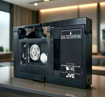 JVC C-P7U PlayPak Motorized VHS-C To VHS Converter Cassette Adapter