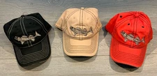 Set of 3~Outdoor Cap Fish Fossil Paleontology Unisex Baseball Hat #1437D