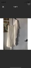 Alice & Olivia Dress Ivory Silk Small Sarah Michelle Geller wore same dress