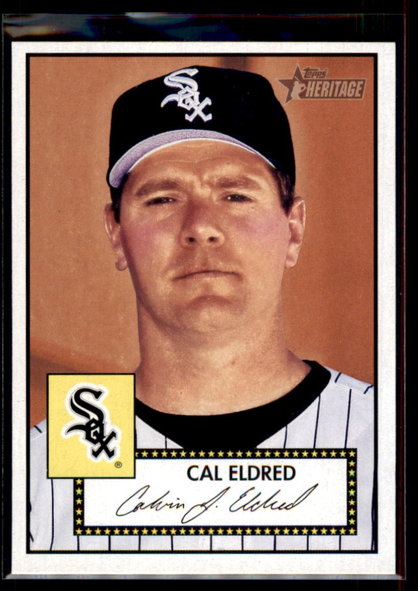 2001 Topps Heritage Cal Eldred #168 Chicago White Sox