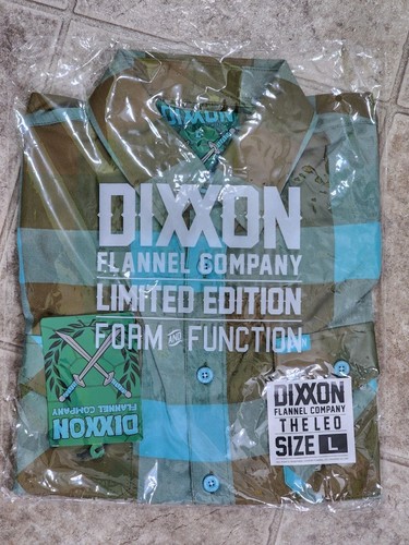 Dixxon Flanella THE LEO Teenage Ninja Turtles Flanella. Uomo Large - Nuovo con borsa. - Foto 7 di 9