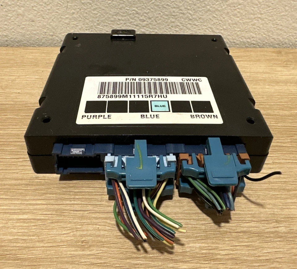 2000 - 2002 雪佛兰 Tahoe Silverado 车身控制模块 09375899 原始设备制造商 — 第 3/4 张图片
