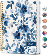 2026 Planner, Weekly and Monthly Calendar Planner Book, January 2026 - December
