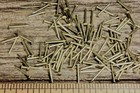 1/2” SOLID BRASS BRADS 100 NAILS Round Head 18 gauge Escutcheon pins USA made!  — photo 4