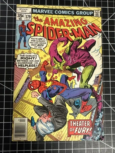 1978 Marvel Amazing Spider-Man #179 Classic Green Goblin Cover Mark 💎 Jewelers