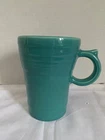 Fiesta Turquoise Latte Coffee Tea Cup Mug Tall 18oz RETIRED Fiestaware EUC