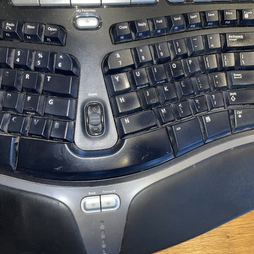 Microsoft Natural Ergonomic Keyboard 4000 V1.0 KU-0462 Wired Tested - Afbeelding 6 van 8