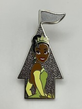2022 Disney Princess Castle Puzzle Tiana Princess and the Frog Booster Pin E0