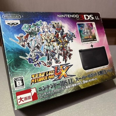 Nintendo 3DS LL Super Robot Wars Ux Black Handheld System for sale