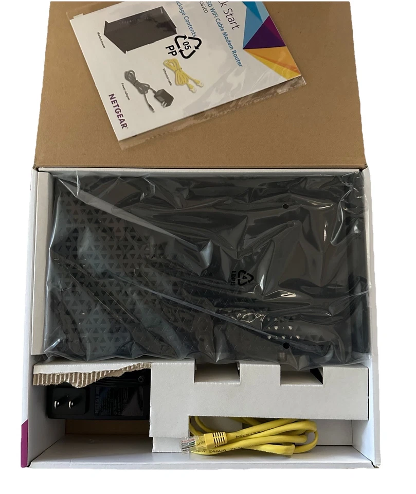 Netgear C6300 AC1750 WiFi Dual Band Cable Modem Gigabit Router Xfinity Spectrum - Image 4 of 4