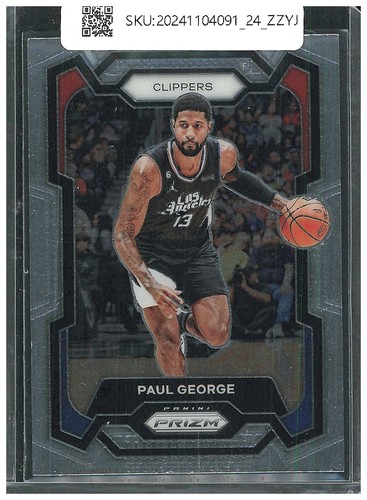 2023 Panini Prizm Paul George Base #101