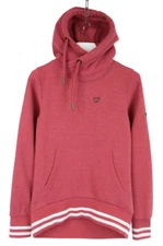 Alife And Kickin Sarahak C Hooded Women's M Black Shawl Collar Logo Sweater