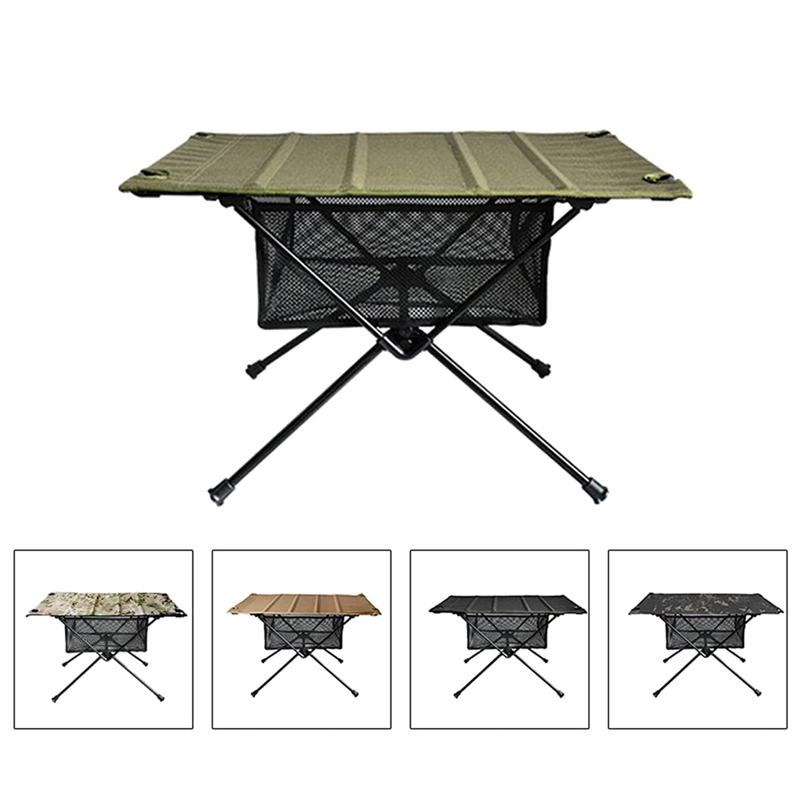 Essential For Camping Accessory Mesh Basket Organizer for Folding