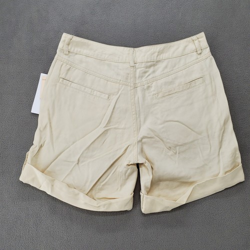 Pantaloncini IVANKA TRUMP kaki taglia 2 beige marrone tasche cargo - Foto 9 di 14