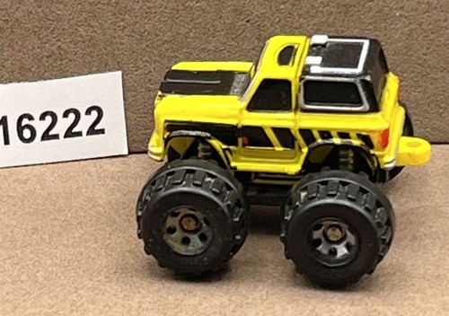 Micro Machines Chevy Blazer SUV Monstertruck Bronco gelb Vintage Galoob 1987 - Bild 1 von 4