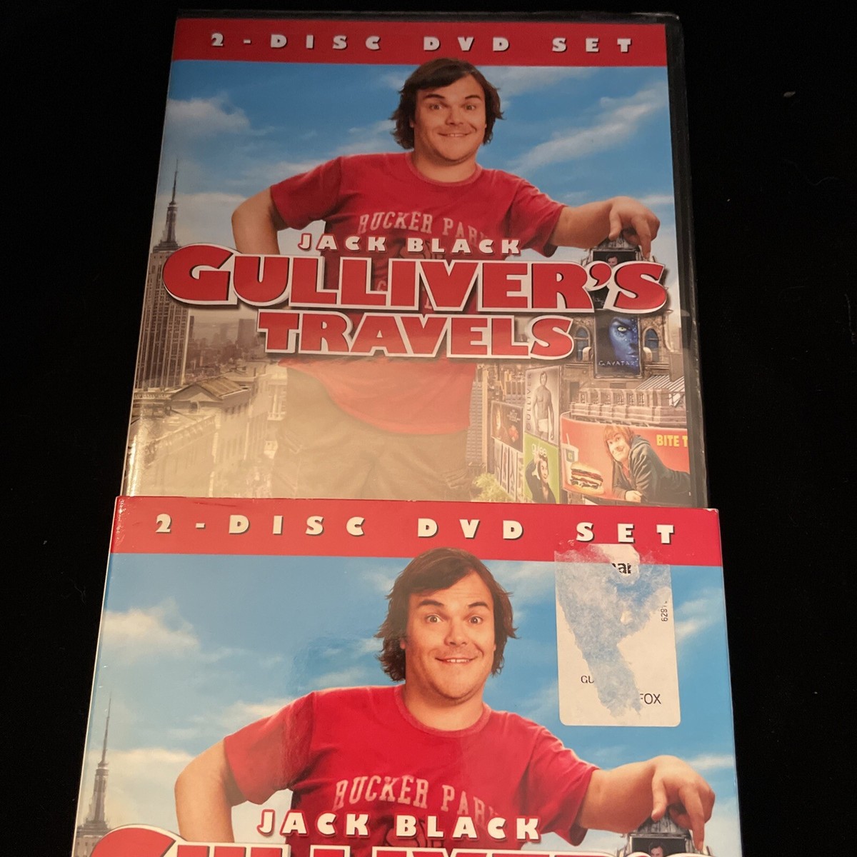 Gulliver's Travels DVD, 2011, 2-Disc Set Jack Black NEW Factory