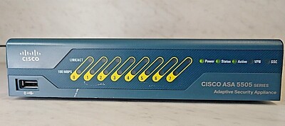 Cisco ASA 5505  Fast Ethernet Firewall Security Appliance_Used_Powers On_As Is