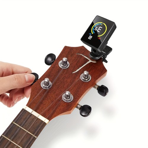Guitar Tuner Clip Tuner Rechargeable Guitar Tuner for Ukulele Banjo Guitars USA - Picture 4 of 14