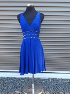 blue dresses myer