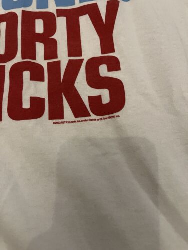 Offical Rolling Stones Forty Licks Vintage 2002 Double Sided T-Shirt Size XL - Picture 9 of 9