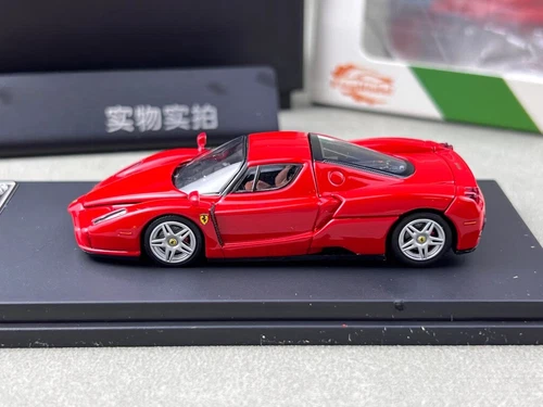 King 1:64 Red Enzo Super Racing Sports Model Diecast Collect Car - Picture 11 of 14