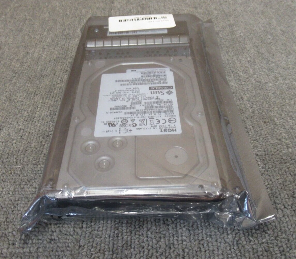 New Sun Oracle 7066831 7065489 4TB 7.2K 6Gb/s SAS 3.5" Hard Drive In Sun Caddy - Image 3 of 4