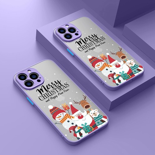 Christmas Quicksand Gift Hard Phone Case For iPhone 15 14 13 12 Pro Max 11 XS 8 - Picture 16 of 17