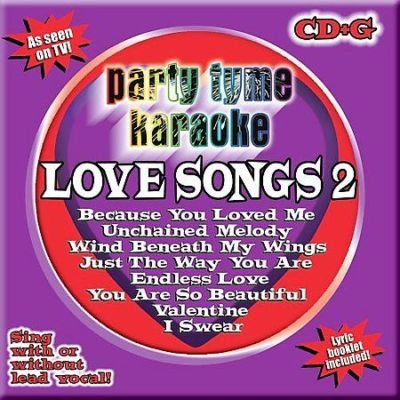 Party Tyme Karaoke: Love Songs, Vol. 2 [2006] by Sybersound (CD