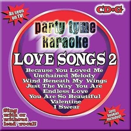 Party Tyme Karaoke: Love Songs, Vol. 2 [2006] by Sybersound (CD