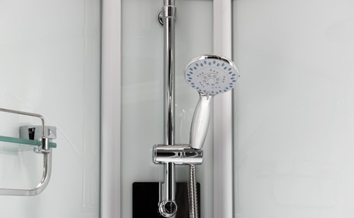 1000x800 White Hydro Shower Cabin Cubicle Enclosure Spa Room Bathroom Pod (Left) - Picture 8 of 23