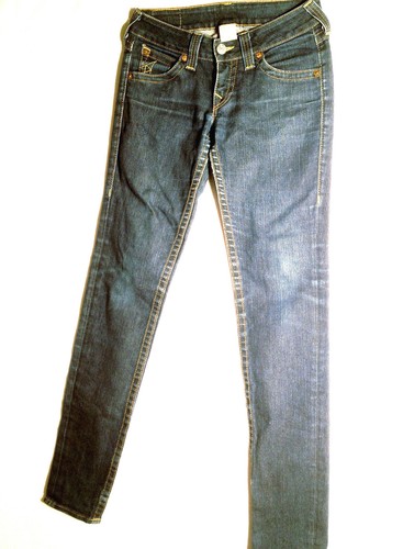 True Religion Jeans 'BILLY' Stretch Size 28 L36 AU10 EUC Womens - 第 1/11 張圖片