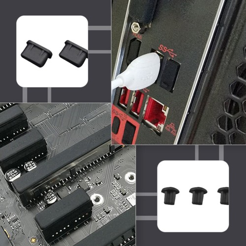 24 Pcs Set Di Tappi Polvere USB Custodia Protettiva Coperchio Del Foro - Zdjęcie 2 z 12