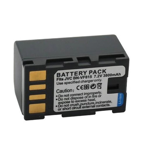 2x Battery Pack For JVC BN-VF808 U BN-VG815 U BN-VF815 U BN-VF818 U BN-VF823 U - Foto 2 di 6