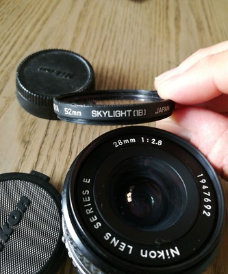 Nikon E 28mm F/2.8 AI-S lens - Fotohandel Delfshaven / MK Optics