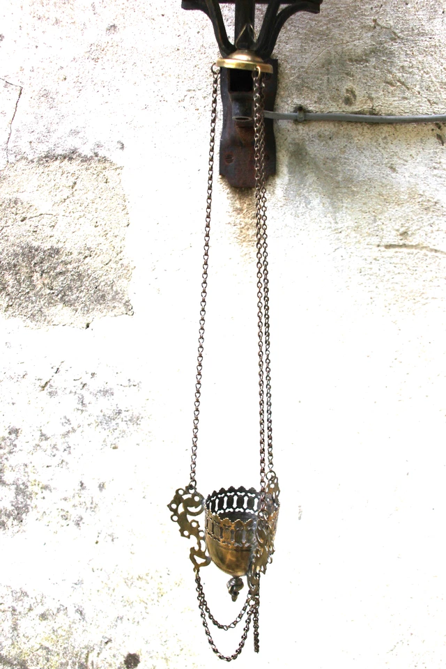 Encensoir en laiton. XVIIIe/XIXe siècle. - Photo 2/4