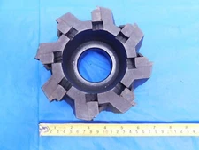 GREENLEAF 6" O.D. 90 DEG FACE MILL 51981 2" PILOT 3/4 KEY 8 FL TMP INSERTS 6.0