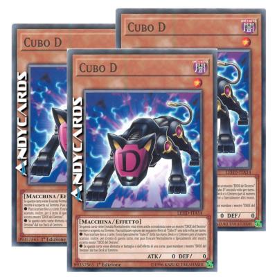 3x D CUBE (D Cubed)   Common   LEHD ITA14   YUGIOH!   ANDYCARDS