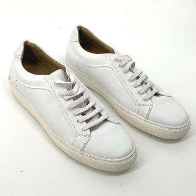Mercanti Fiorentini Men s White Leather Shoes 48600 Sz 12M