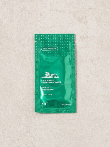 VT Cica Bubble Sparkling Booster 10g x 8ea for Pore Care Calming Moisturizing - Picture 2 of 6
