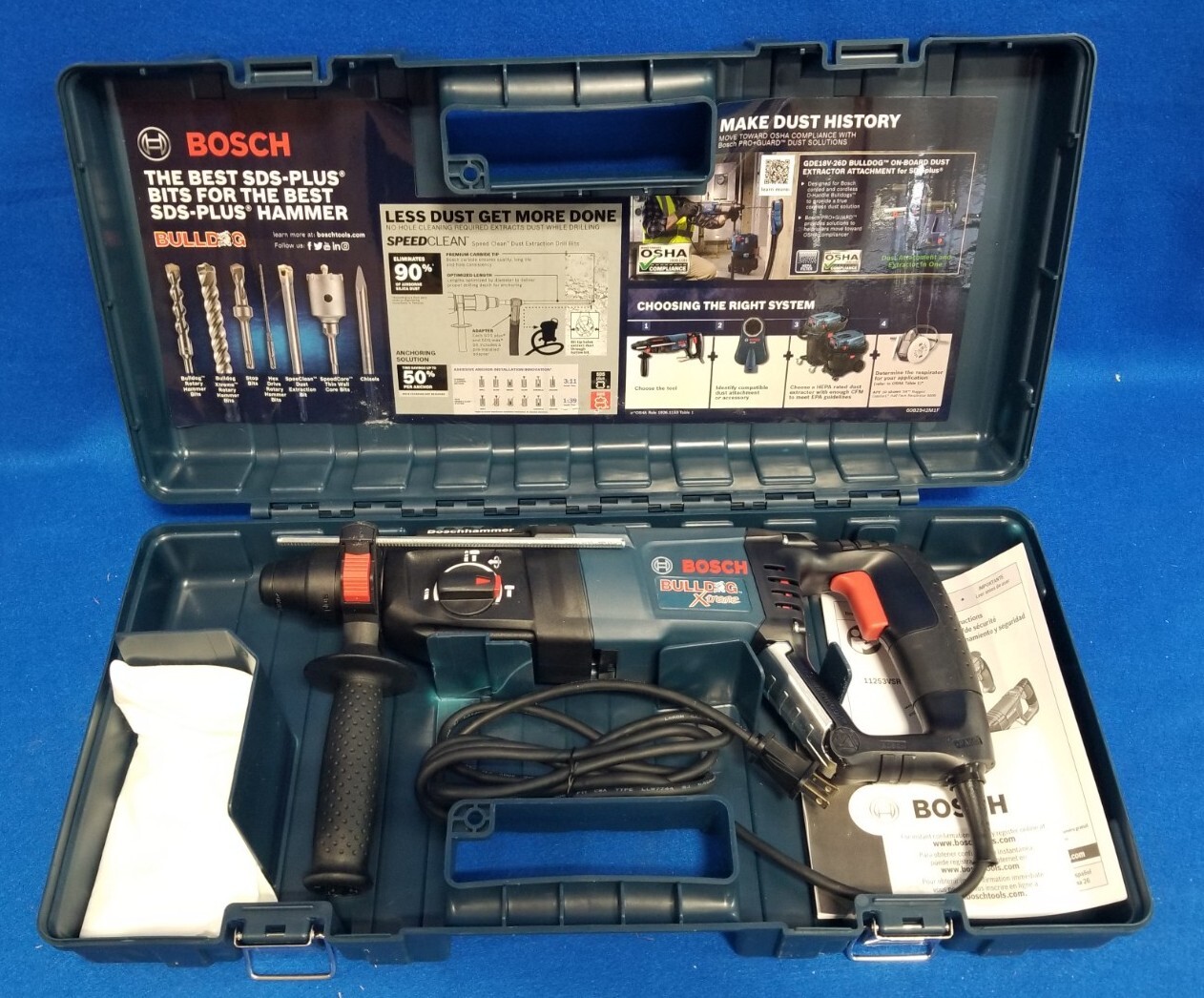 bosch-11255vsr-1-sds-plus-d-handle-bulldog-xtreme-rotary-hammer