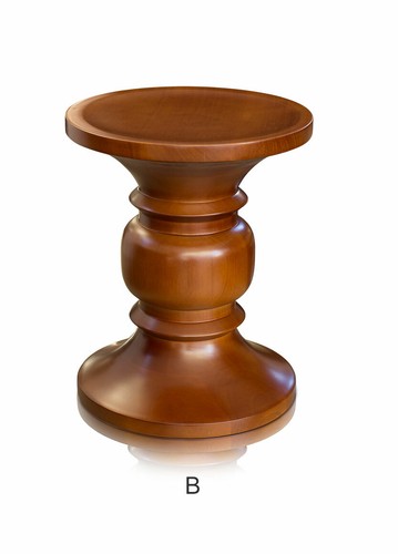 Massiver Walnuß Holz Hocker Kaffeetisch Hocker Holz massiv Walnuss. 3 Varianten. - Bild 9 von 12
