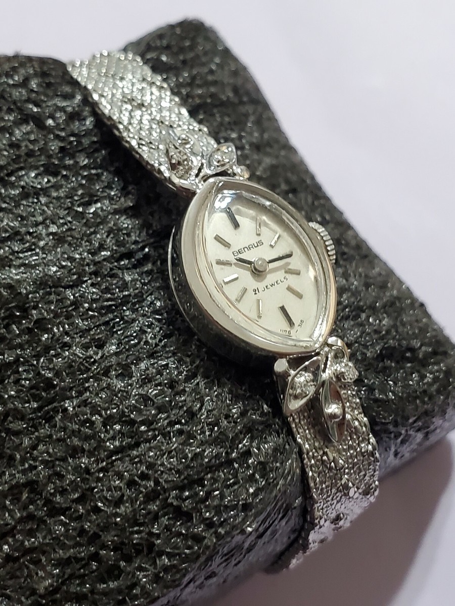 Benrus 21 jewels ladies watch clearance