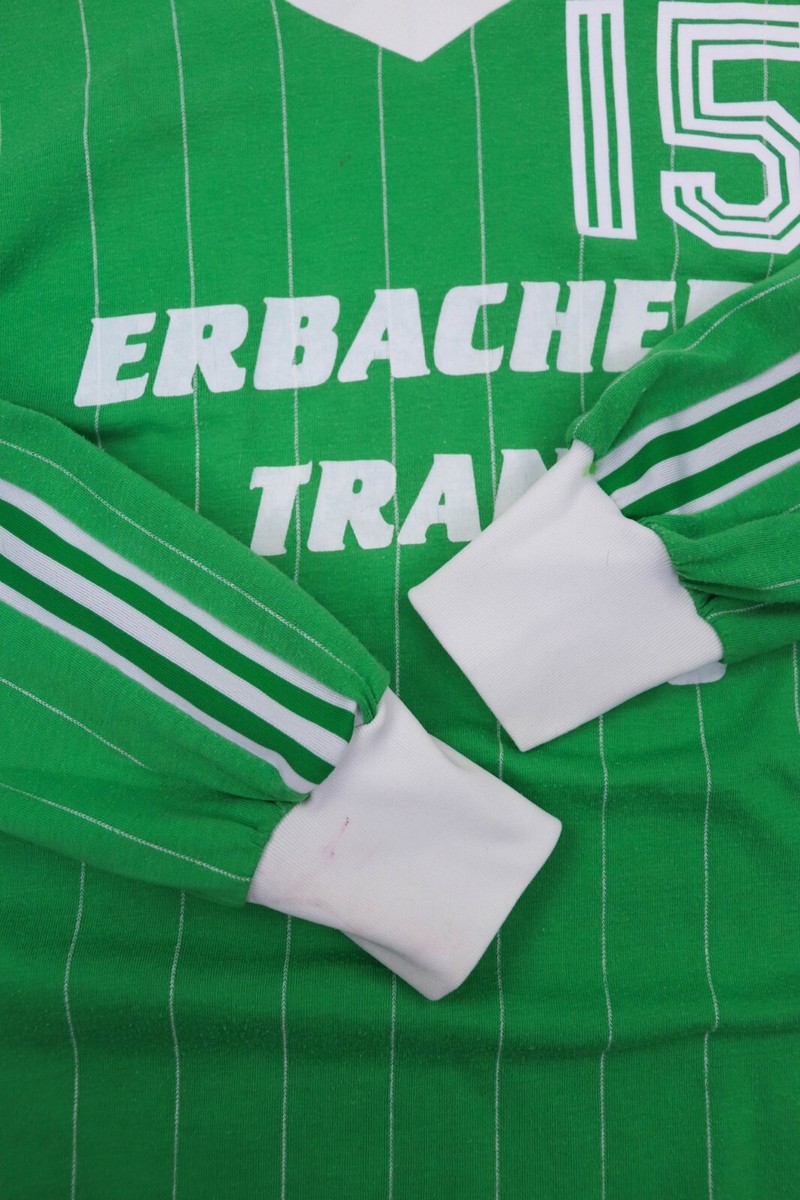 70-80s Vintage Adidas Ventex Made in France Striped Green LS 70-80s Vintage Adidas Ventex Made in France Striped Green LS