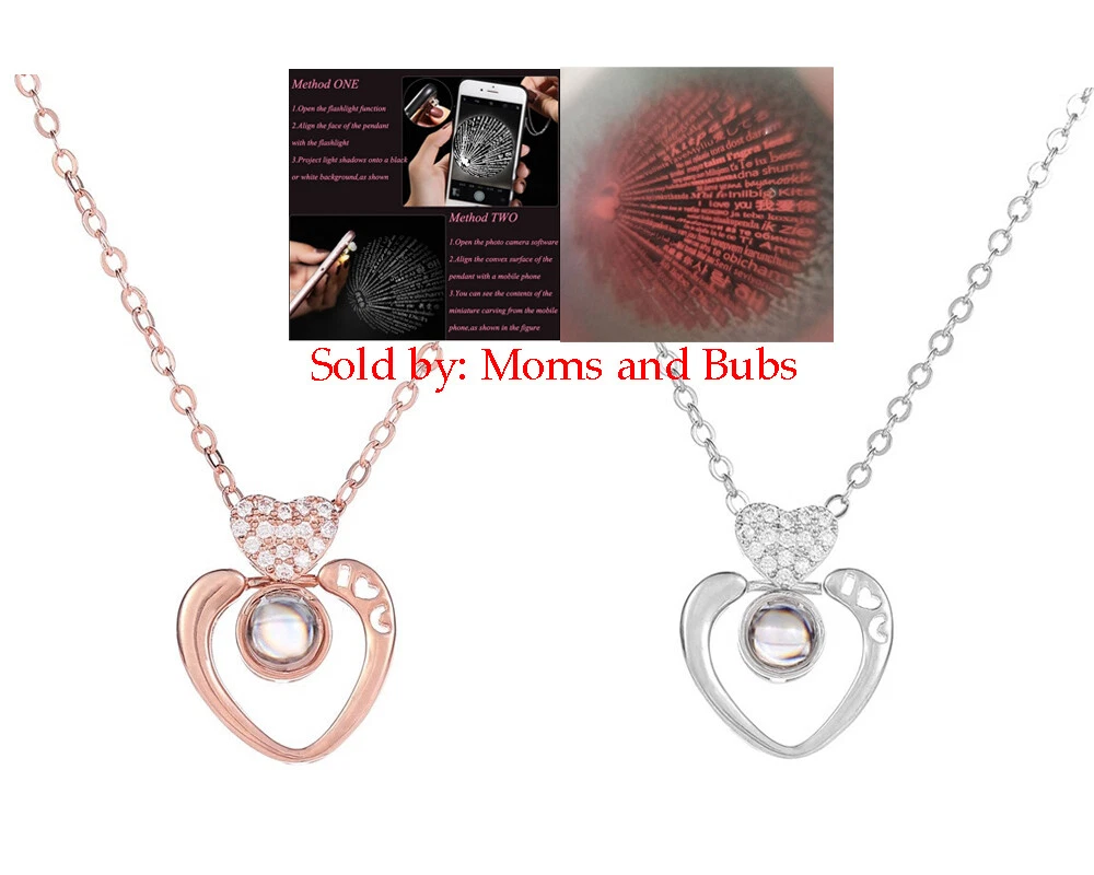 Love projection necklace deals