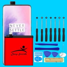 4920mAh Extended Slim Battery Screwdriver Tool Set for OnePlus 7T Pro cellphone